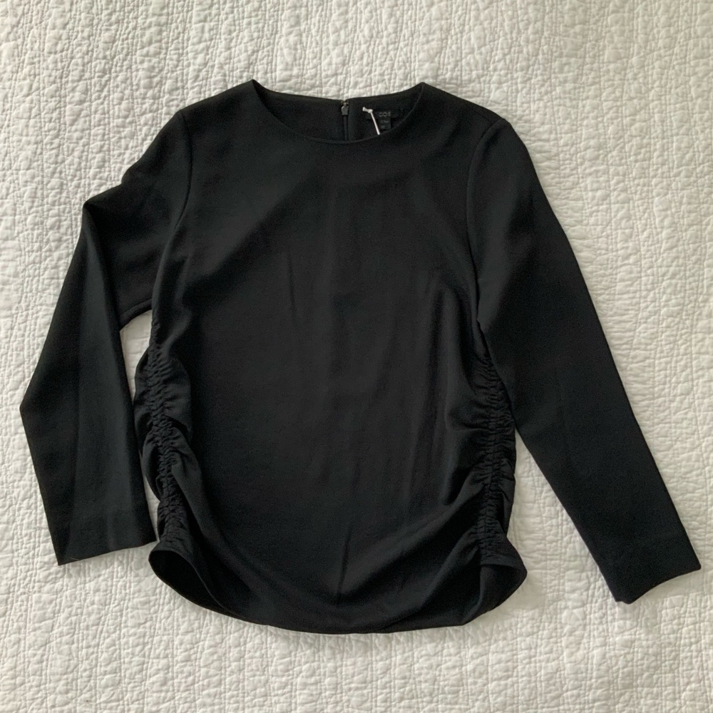 COS rouched shirt NWT